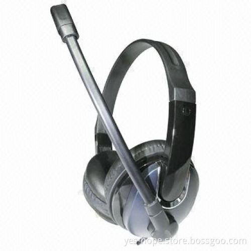2013 Hot-selling USB Headphone with Microphone and Volume Control